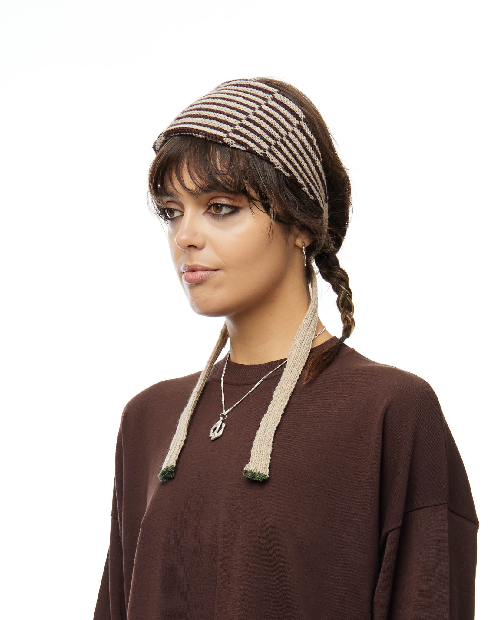 Knit Head Scarf - Eucalyptus