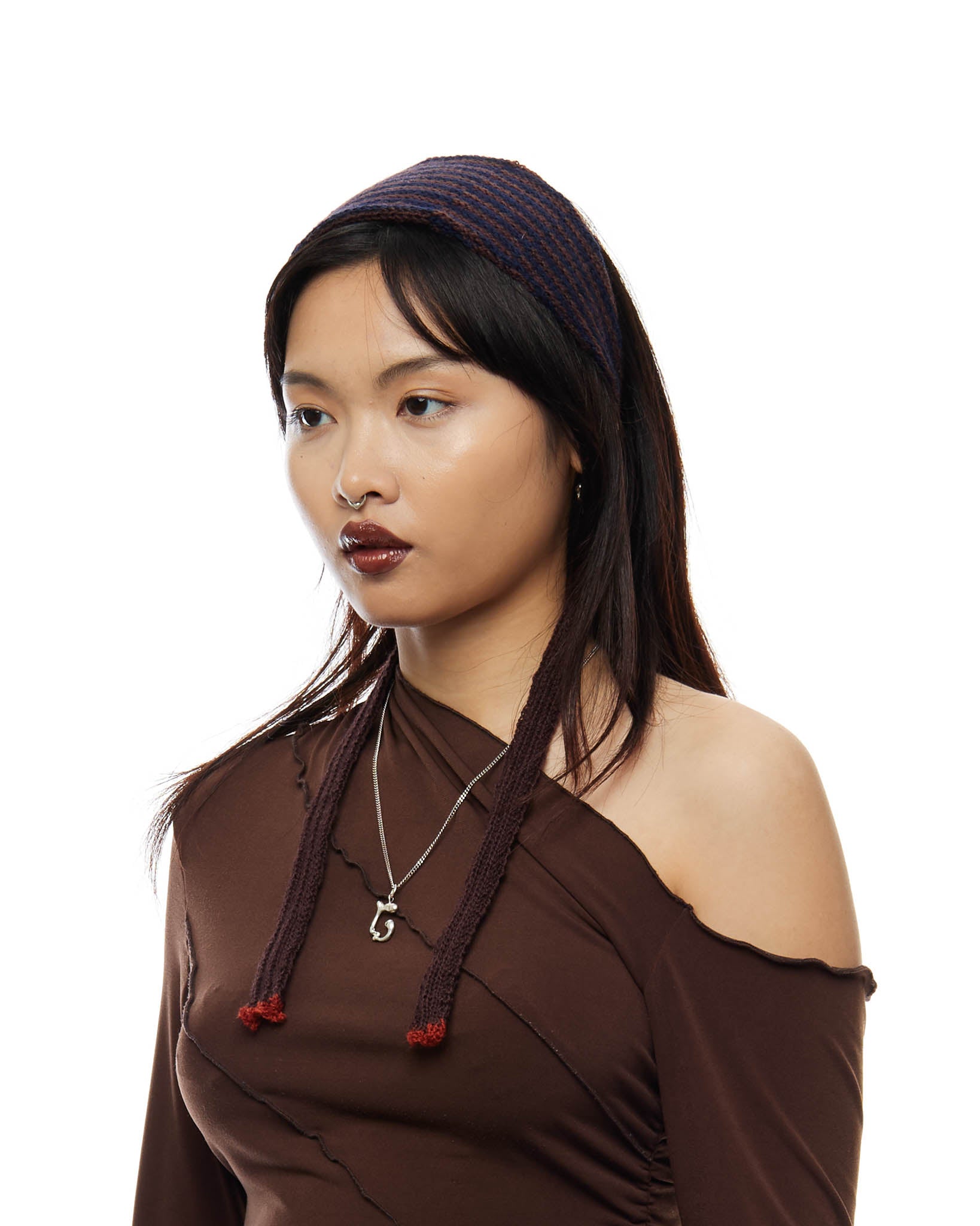 Knit Head Scarf - Tectonic