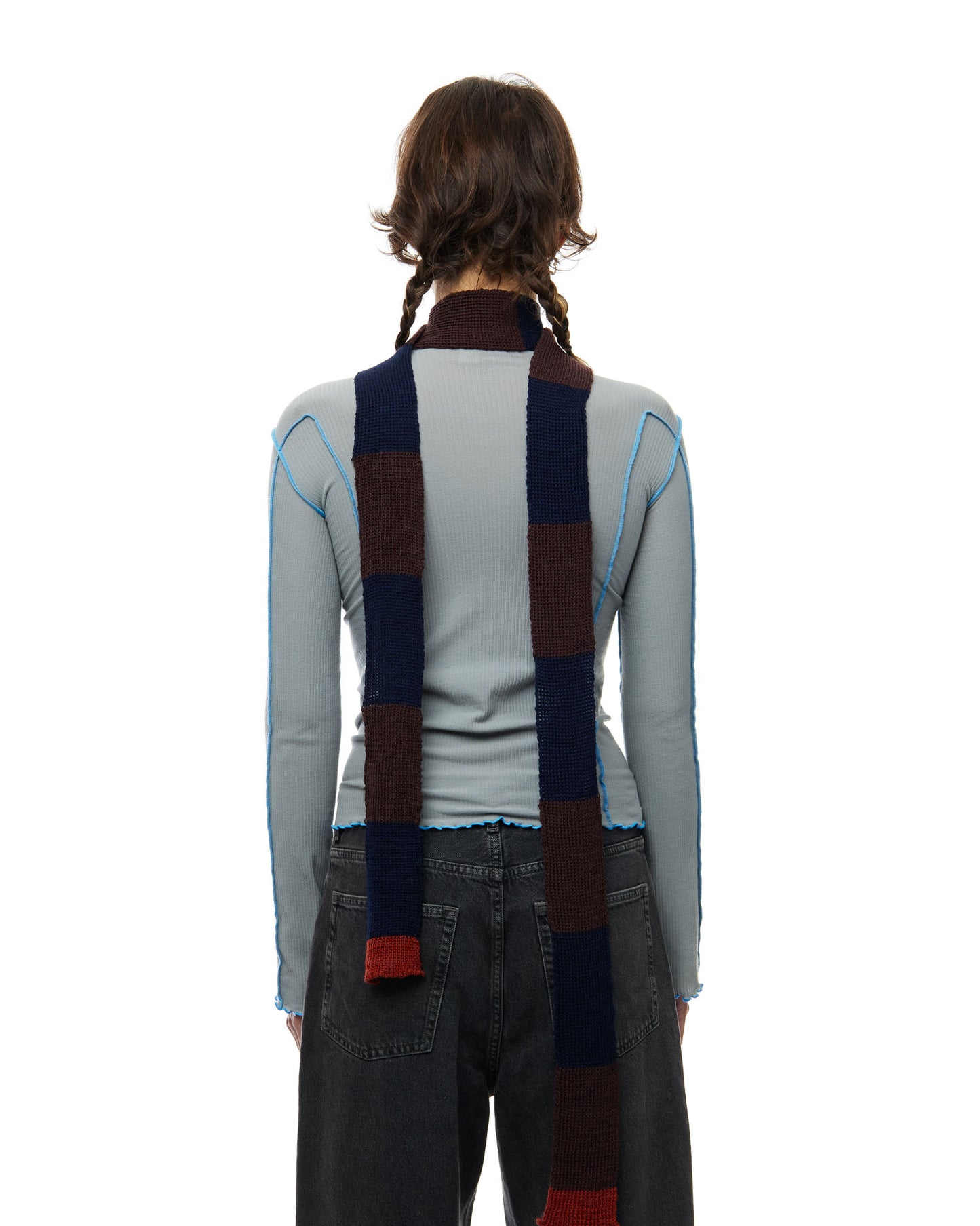 Thin Knit Scarf - Tectonic