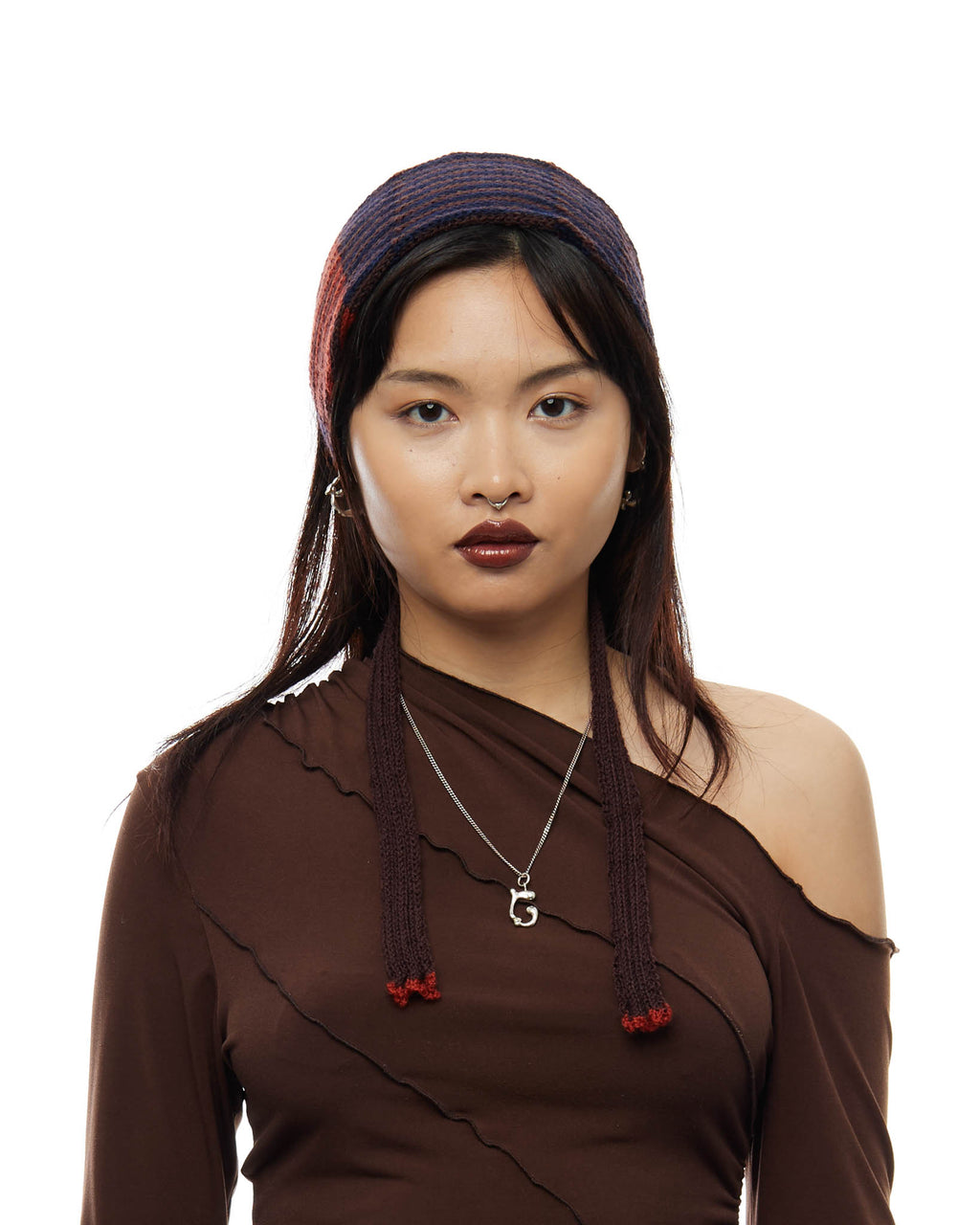 Knit Head Scarf - Tectonic