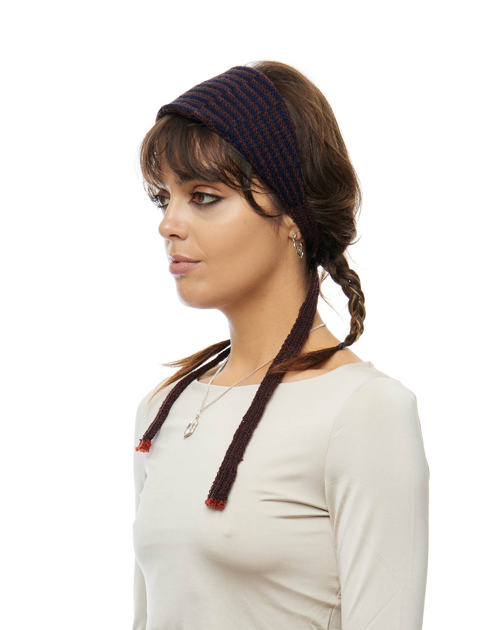 Knit Head Scarf - Tectonic