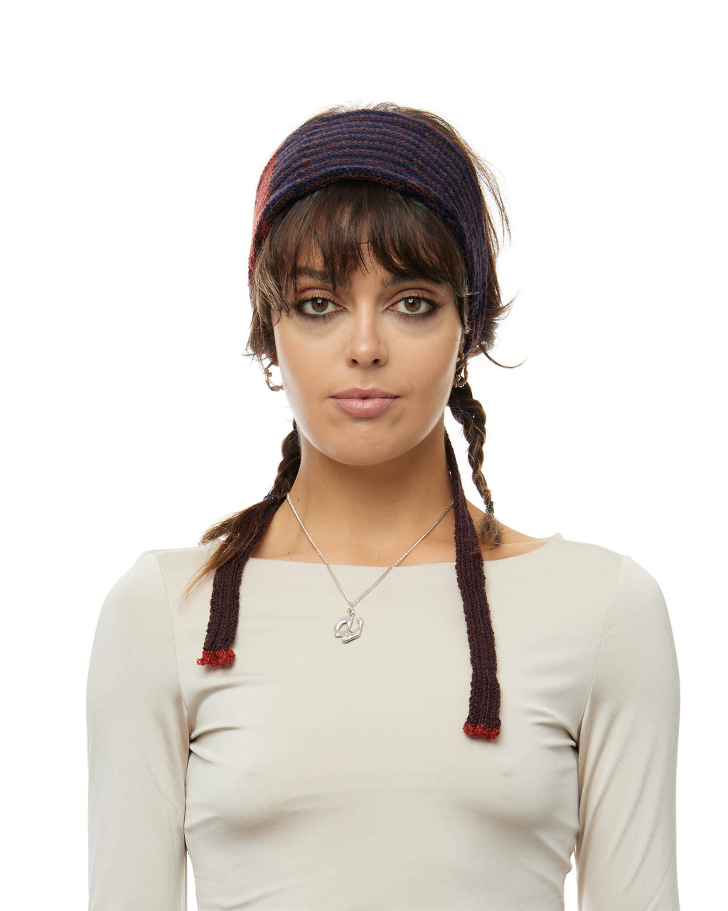 Knit Head Scarf - Tectonic