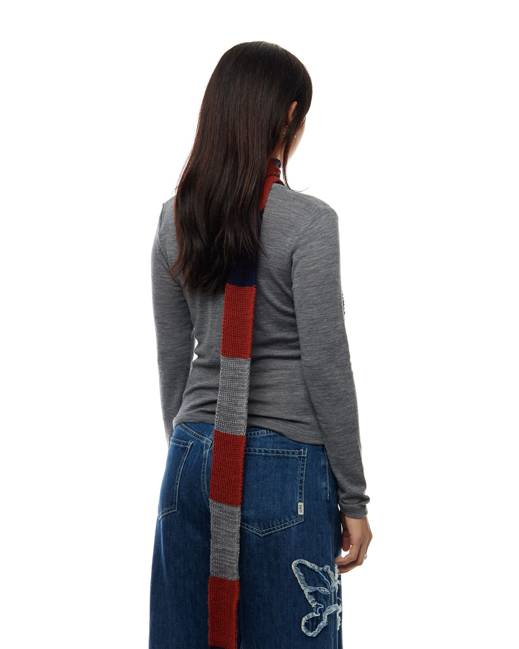 Thin Knit Scarf - Devil May Care