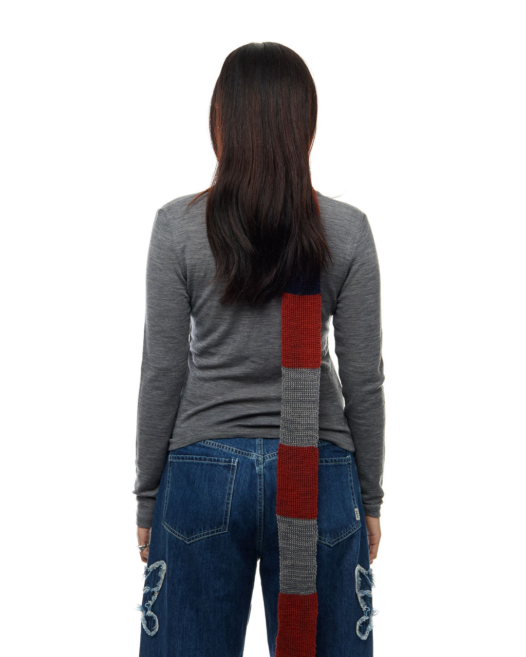 Thin Knit Scarf - Devil May Care