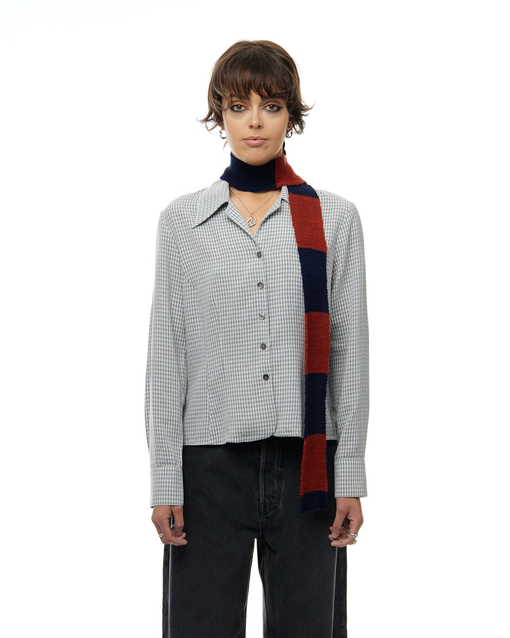 Thin Knit Scarf - Devil May Care