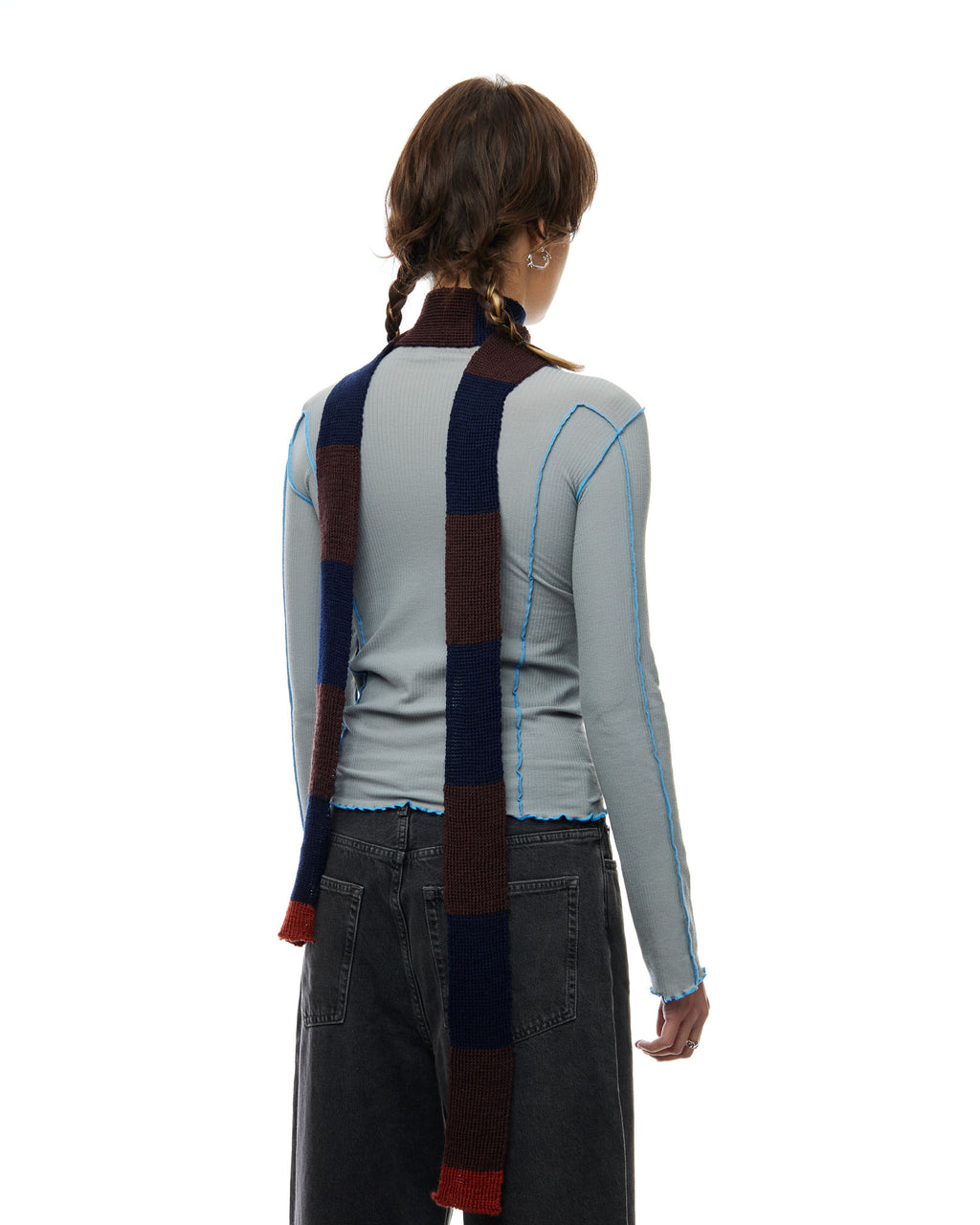 Thin Knit Scarf - Tectonic