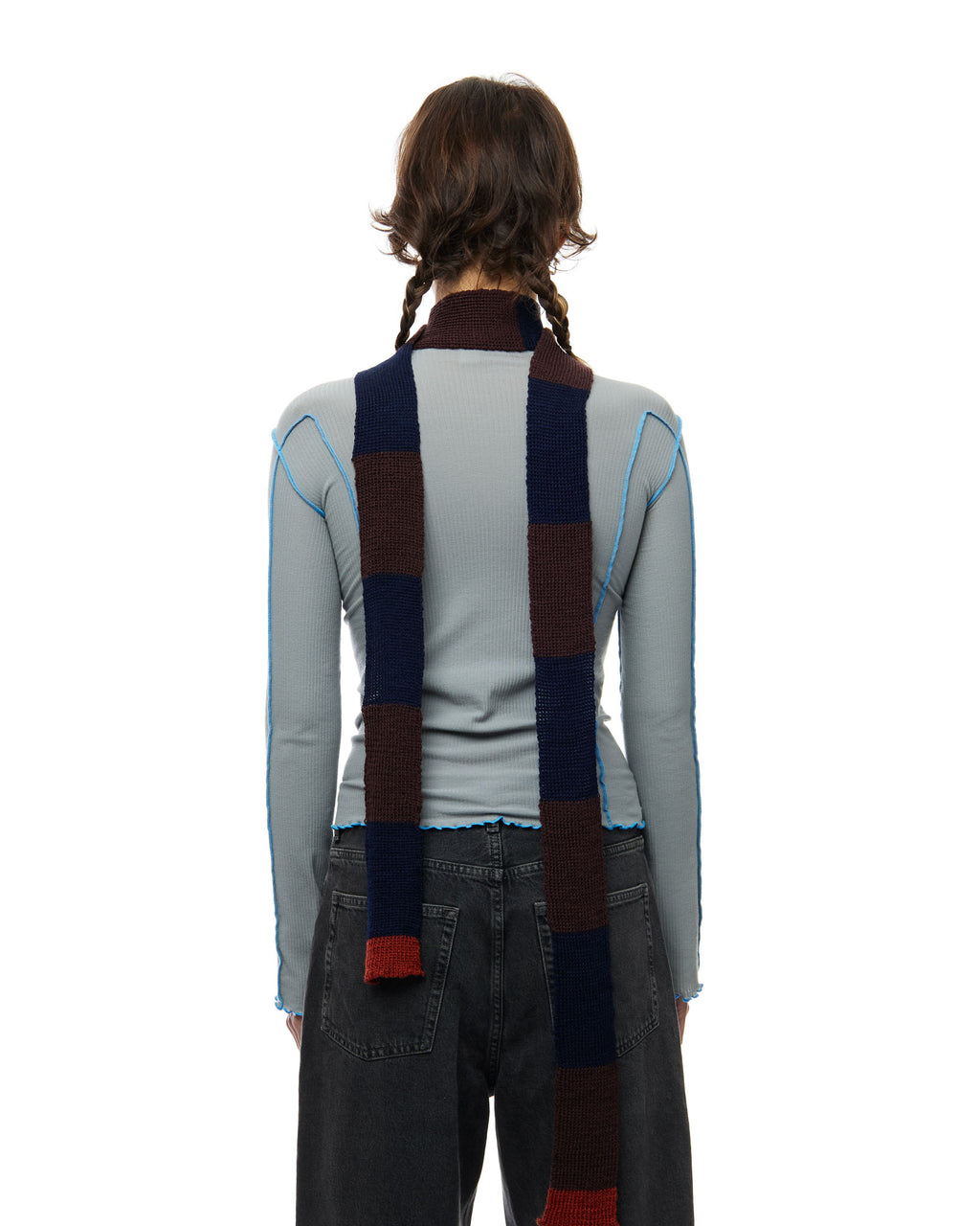 Thin Knit Scarf - Tectonic