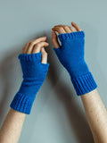 Knit Fingerless Gloves - Cloudless