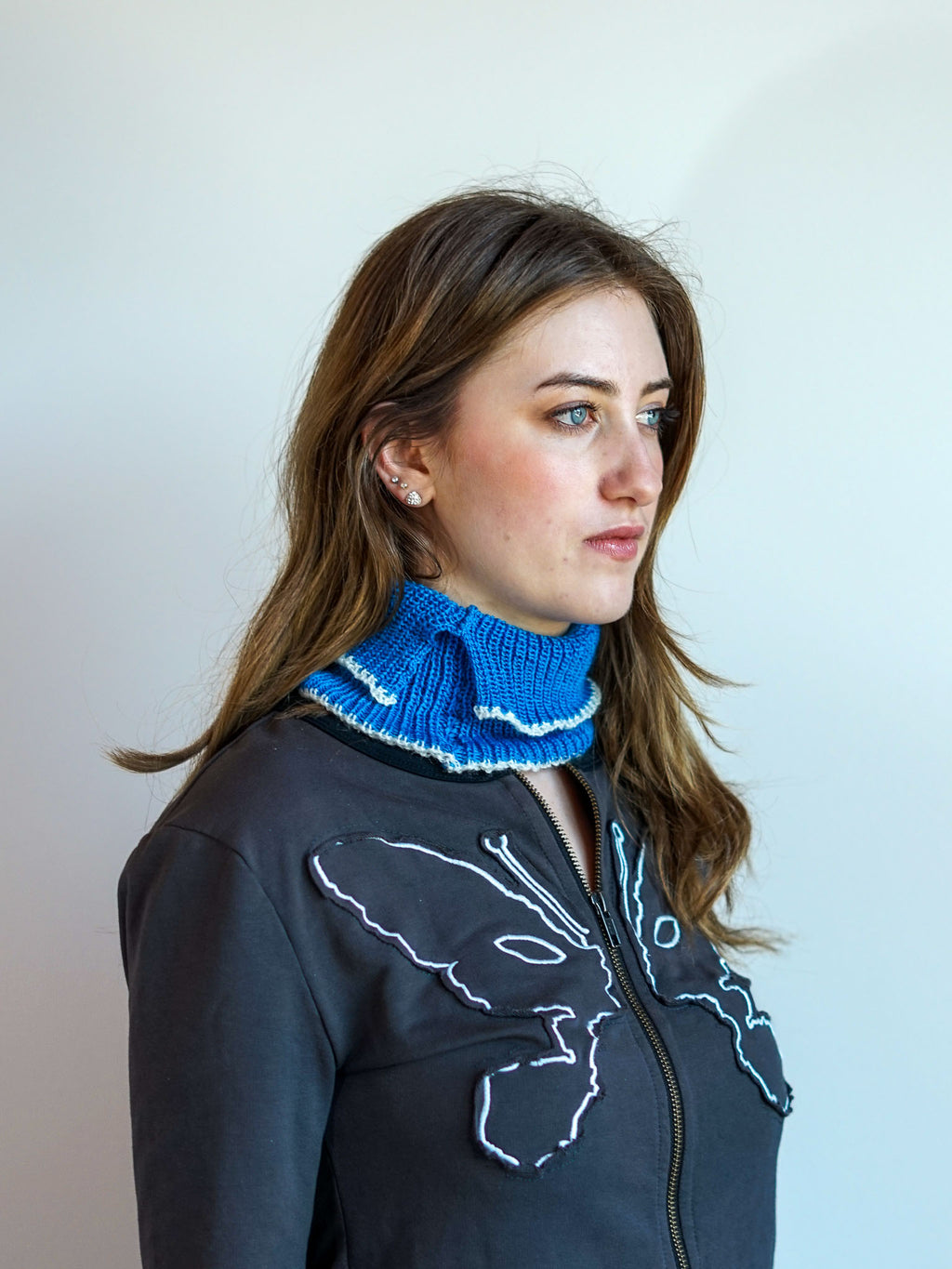 Knit Neck Warmer - Cloudless