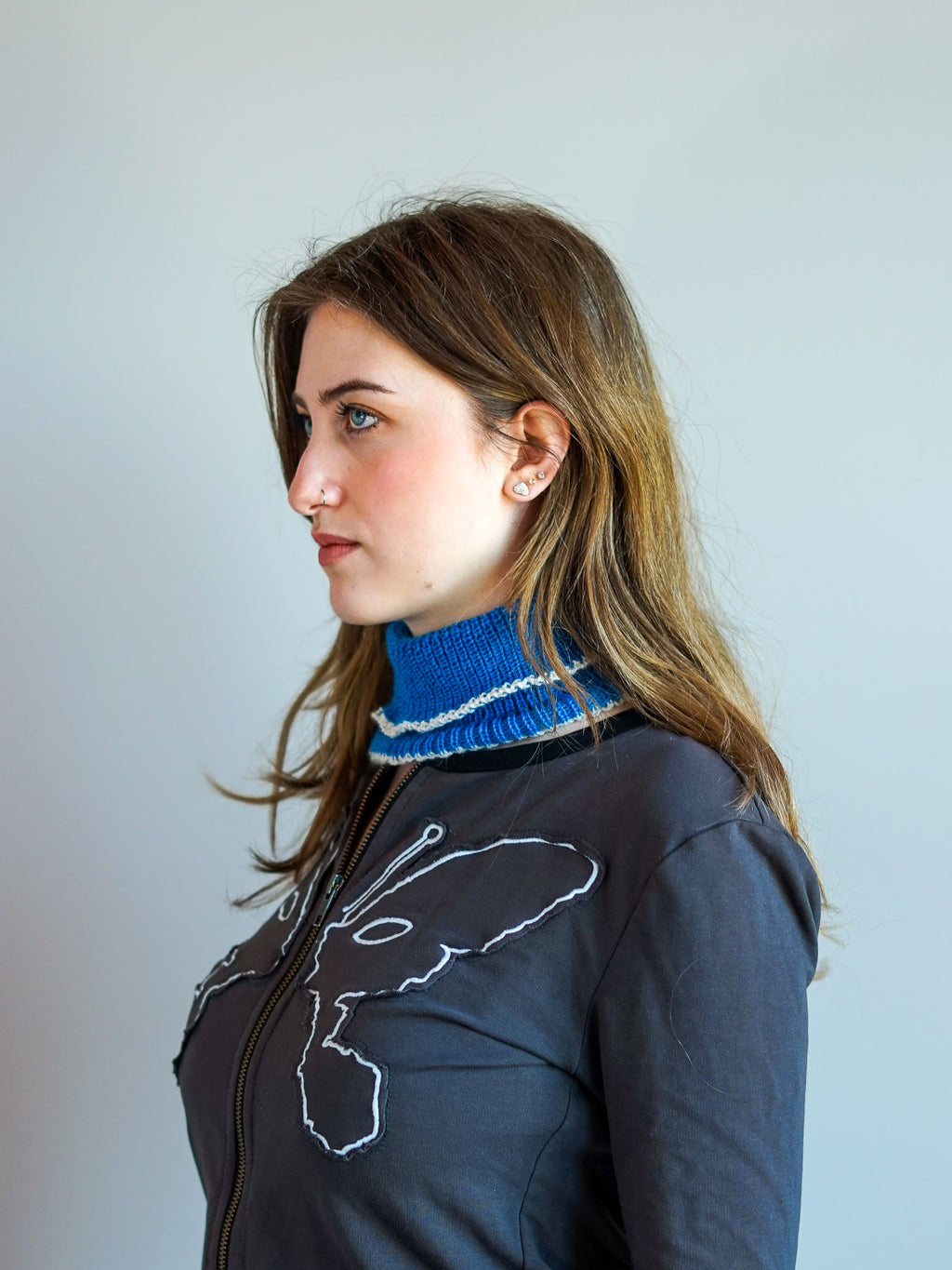 Knit Neck Warmer - Cloudless